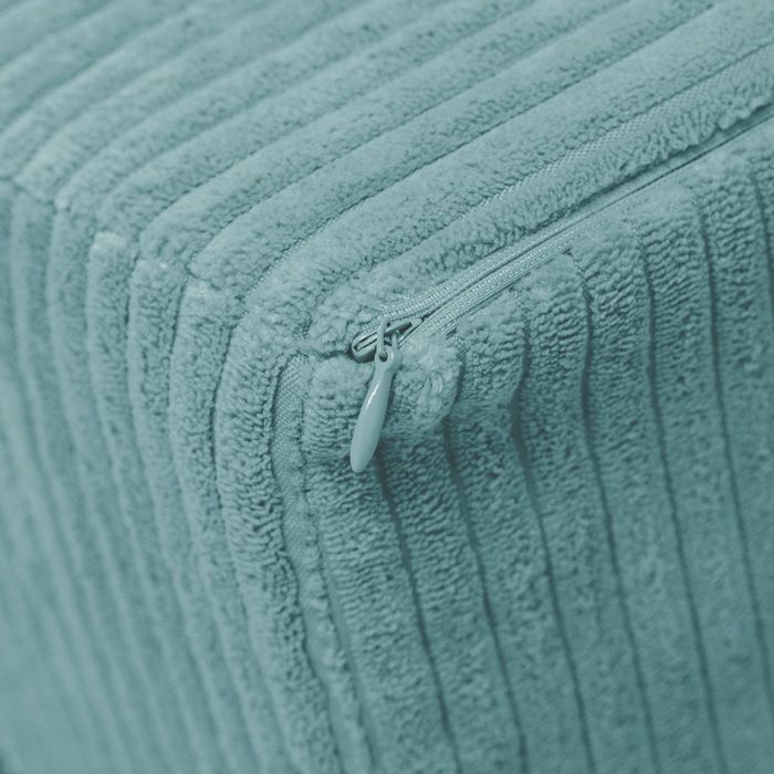 Fauteuil en Mousse pour Bébé Enfants pour la Chambre d'Enfant MISIOO Velours Côtelé Bleu 53x40 cm
