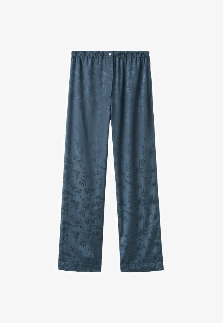 Pantaloni del pigiama Mango - blu scuro