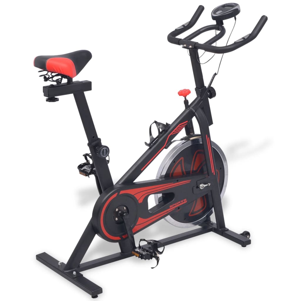 Heimtrainer mit Pulssensoren