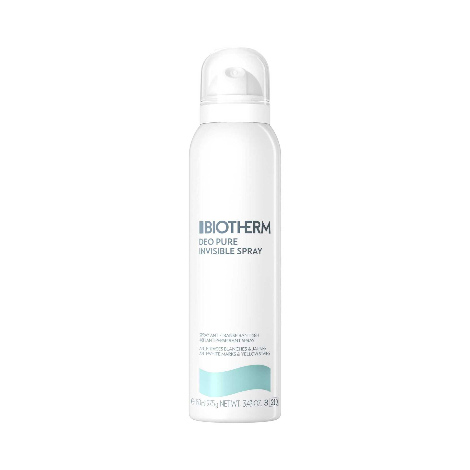 Deo Pure Invisible 48H antiperspirant sprej 150 ml - Biotherm