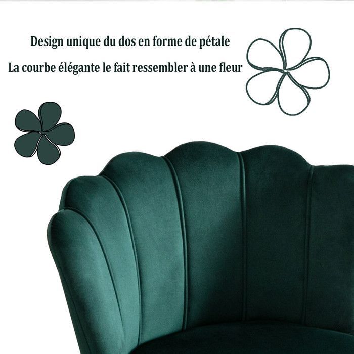 Wahson Bar Stool Set of 2 Velvet Bar Stools, Bar Chairs with Metal Legs, High Stools for Kitchen Island, Green