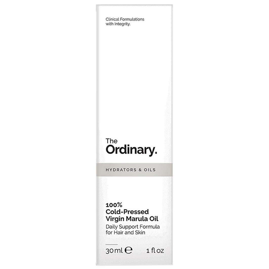 „The Ordinary“ veido aliejinis drėkiklis su 100 % šalto spaudimo tyru marulos aliejumi – 30 ml