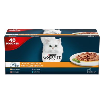 Φακελάκια Gourmet Perle Μικτή Συσκευασία 40 x 85g