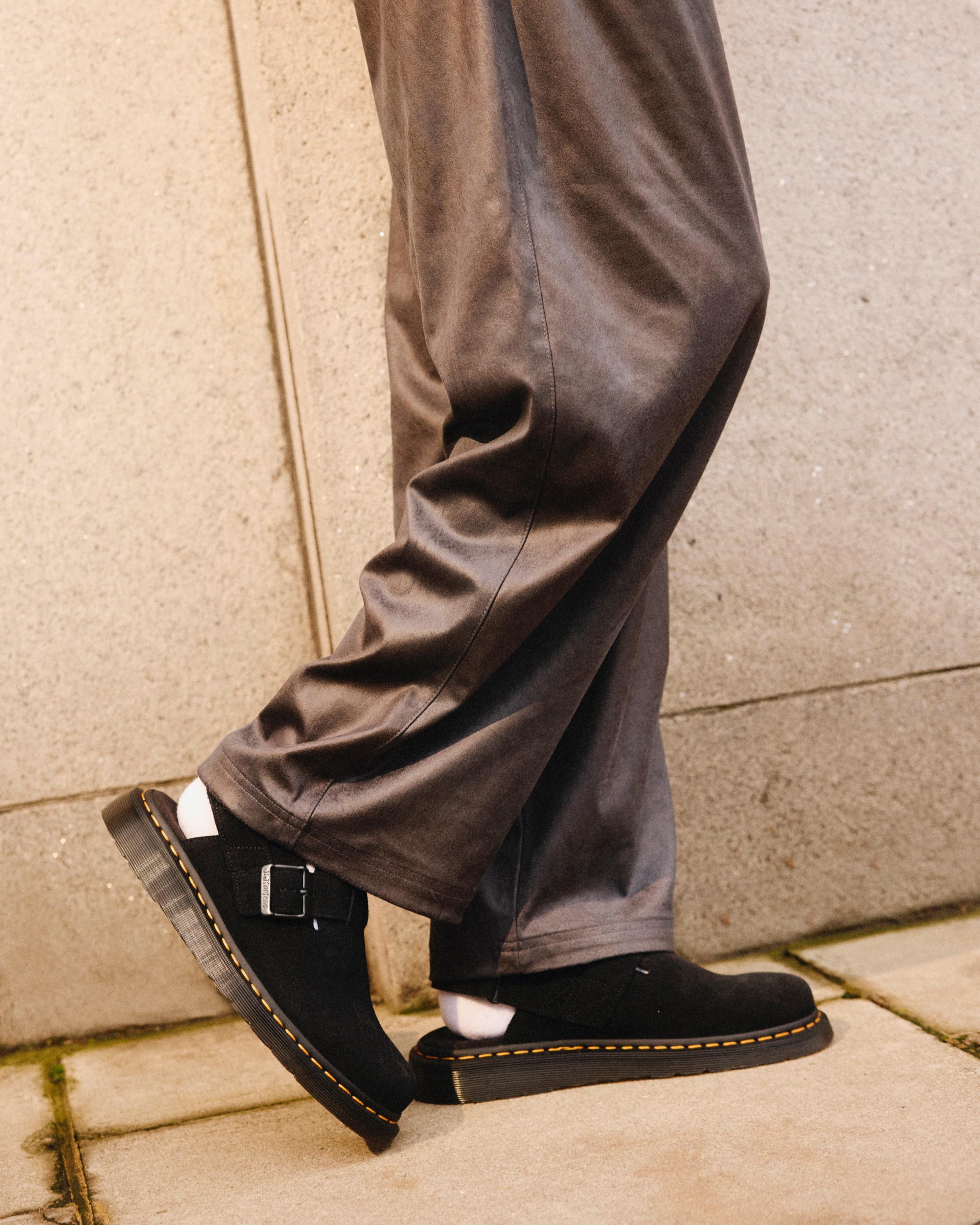 Jorge II Suede Slingback Mules