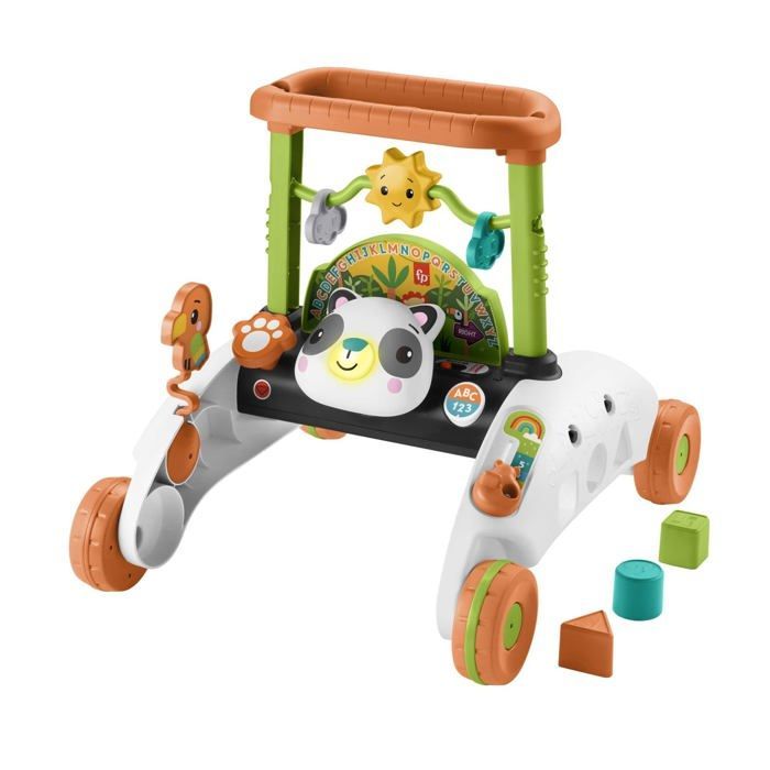 Fisher-Price Duwwagen - HJY73 - Interactieve Loopwagen - 3 Speelmodi - Meer dan 50 Liedjes en Geluiden
