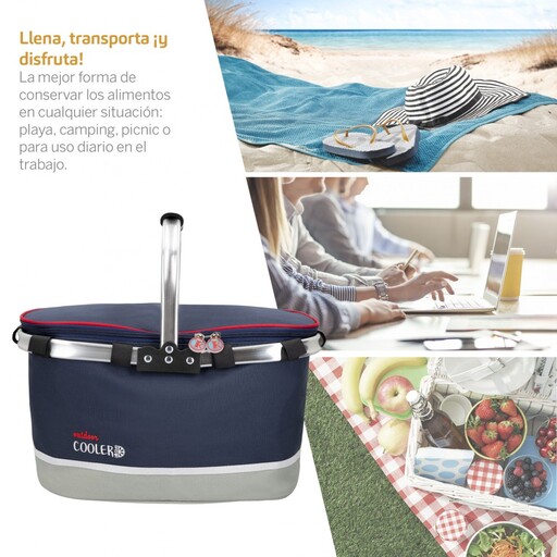  Cesta Térmica Picnic Plegable 30l Aktive Cooler