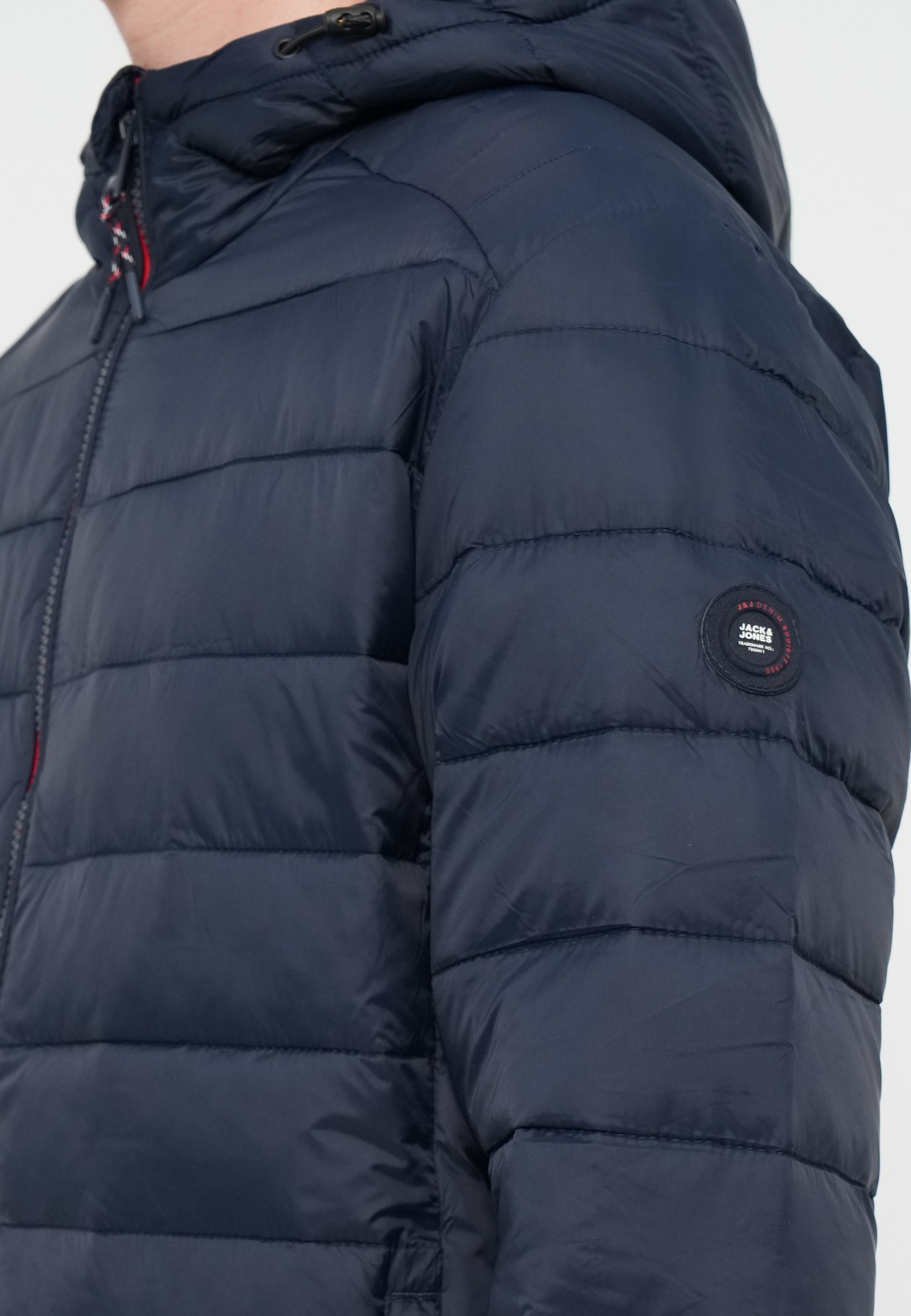 Jack & Jones JJEBRADLEY LIGHT PUFFER HOOD - Lichte jas - Sky Captain
