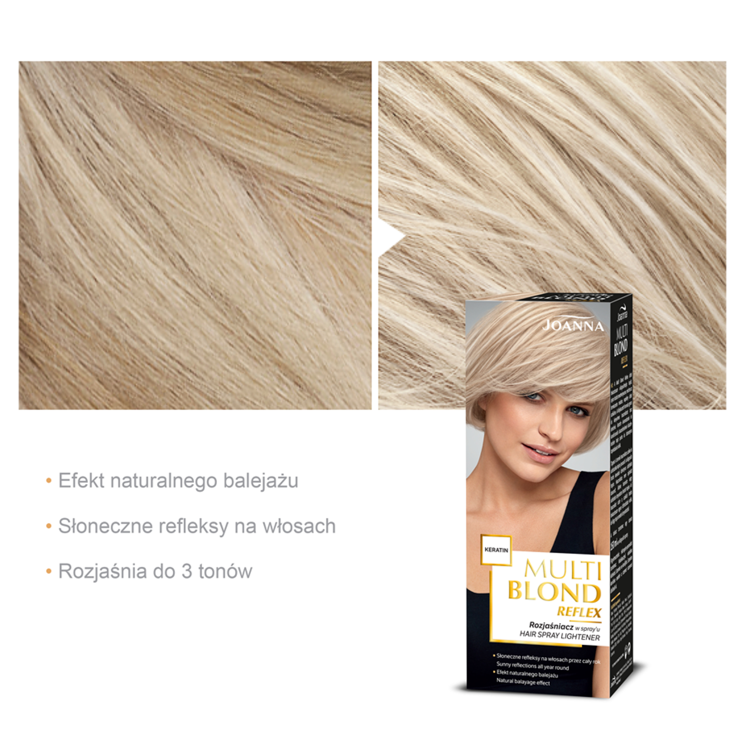 Decolorante per capelli Joanna 150ml Multi Blond Reflex