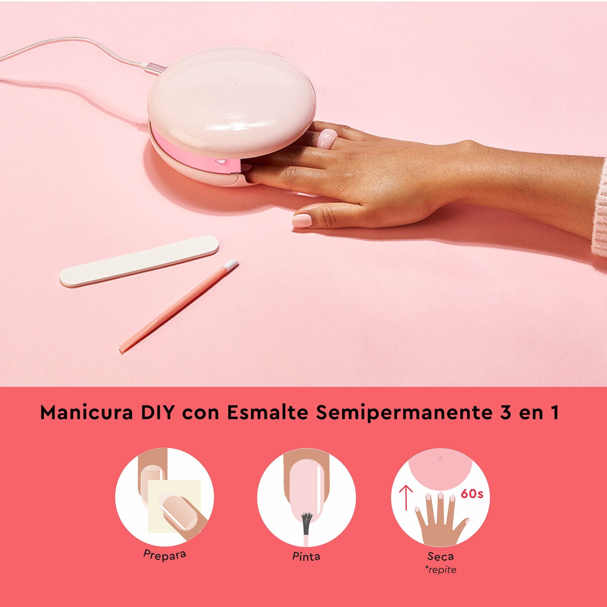 Le Vie En Bloom set za polutrajnu manikuru Esmaltes semipermanentes