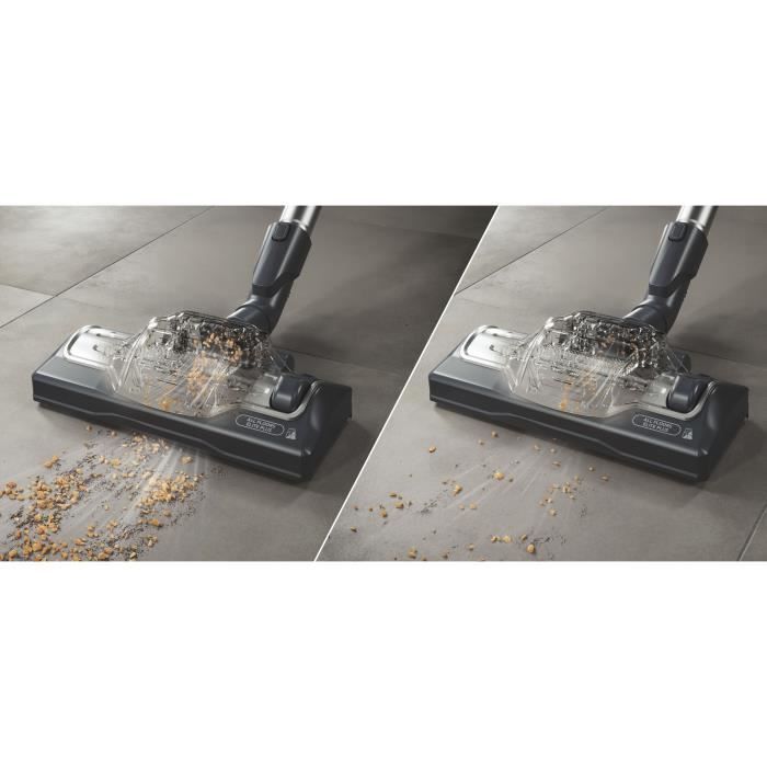 HOOVER HE710HM Stofzuiger met stofzak, ultra krachtig 850W, stil 64 dB, grote capaciteit van 5 liter + parketborstel - rood en