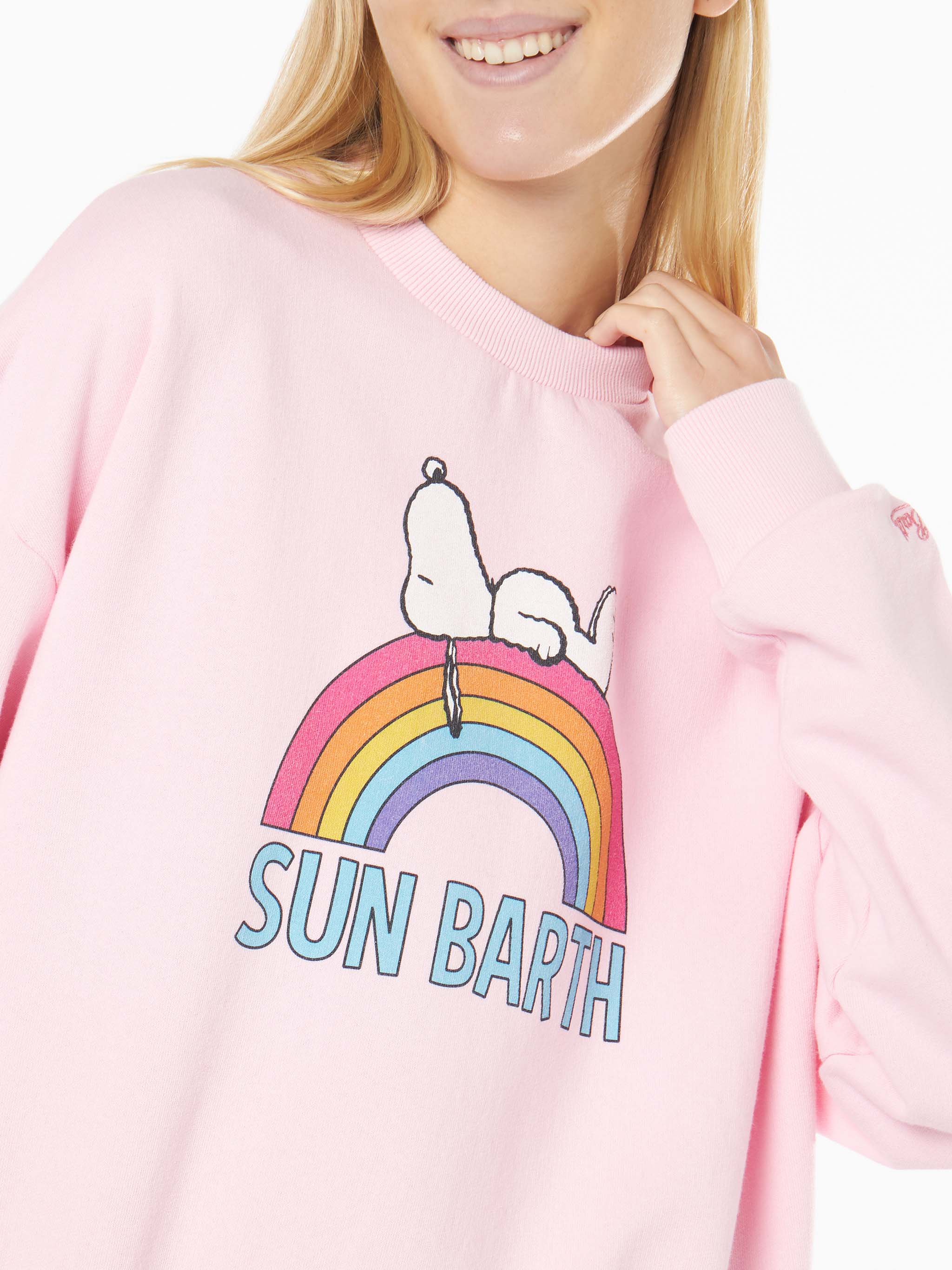 Pinkes Snoopy-Sweatshirt | Peanuts-Sonderedition