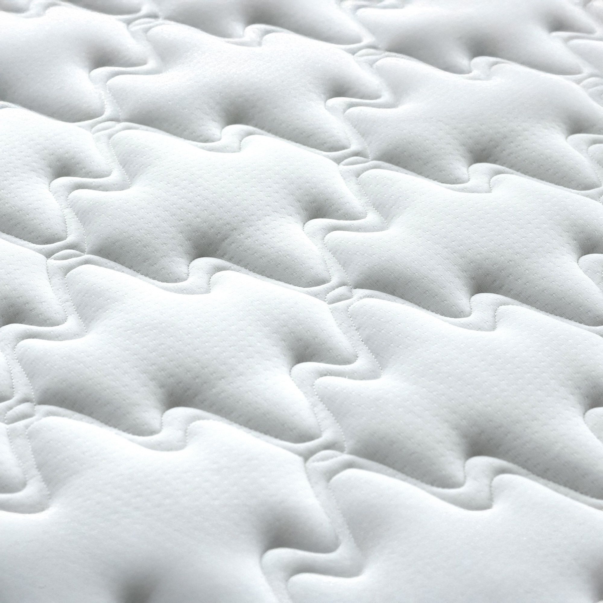 Conjunto de colchón y base COMFORT DESIGN Marcel 160 x 200 cm - 25 cm de grosor - Muelles y espuma viscoelástica - Fabricado en Francia
