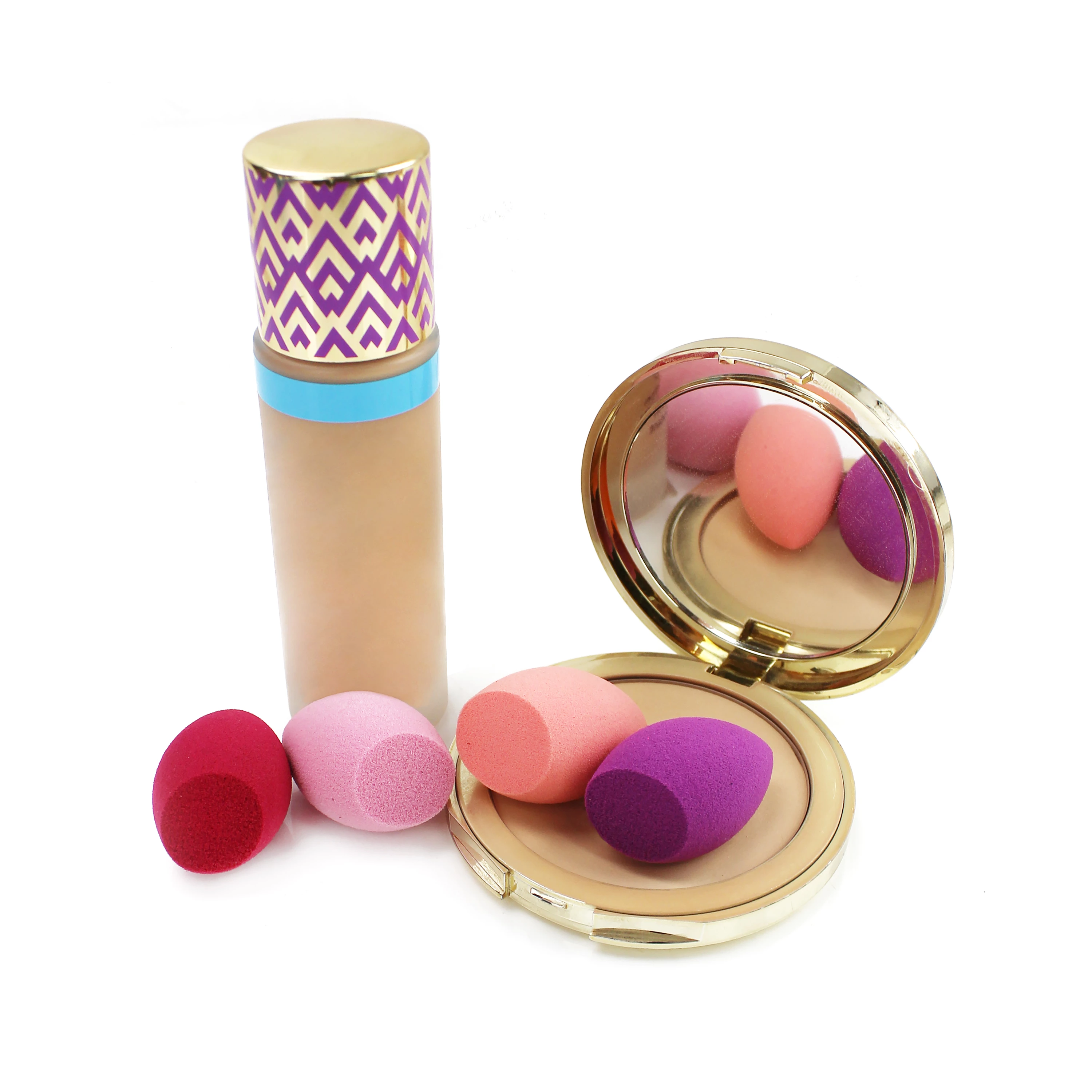 4 mini gąbki do makijażu twarzy Miracle Complexion Sponges – Real Techniques