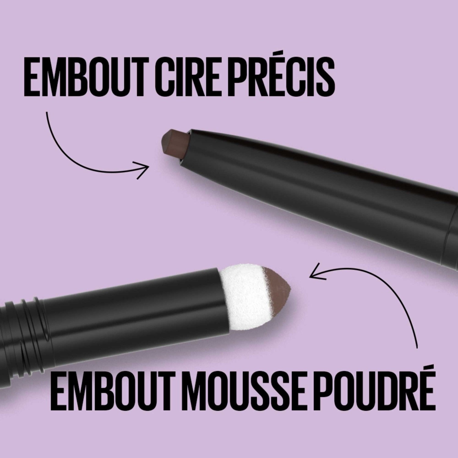 Maybelline Crayon et poudre à sourcils 2-en-1