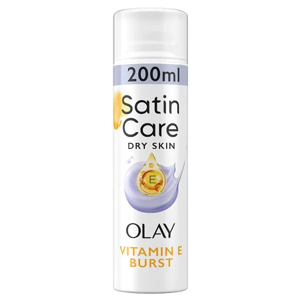 Venus Satin Care con gel da barba Olay Vitamin E Burst 200ml