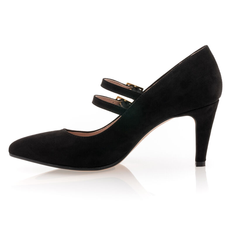Svarte pumps til dame