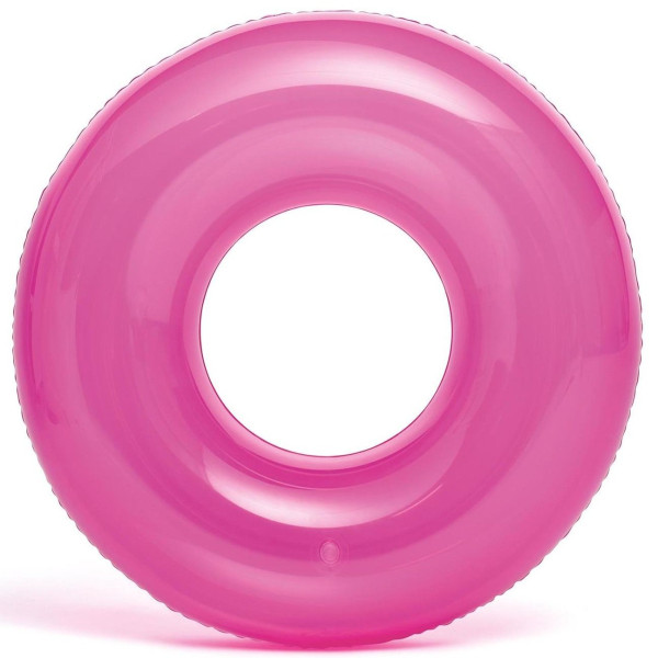 Koło dmuchane do pływania półprzezroczyste o średnicy 76 cm INTEX 59260