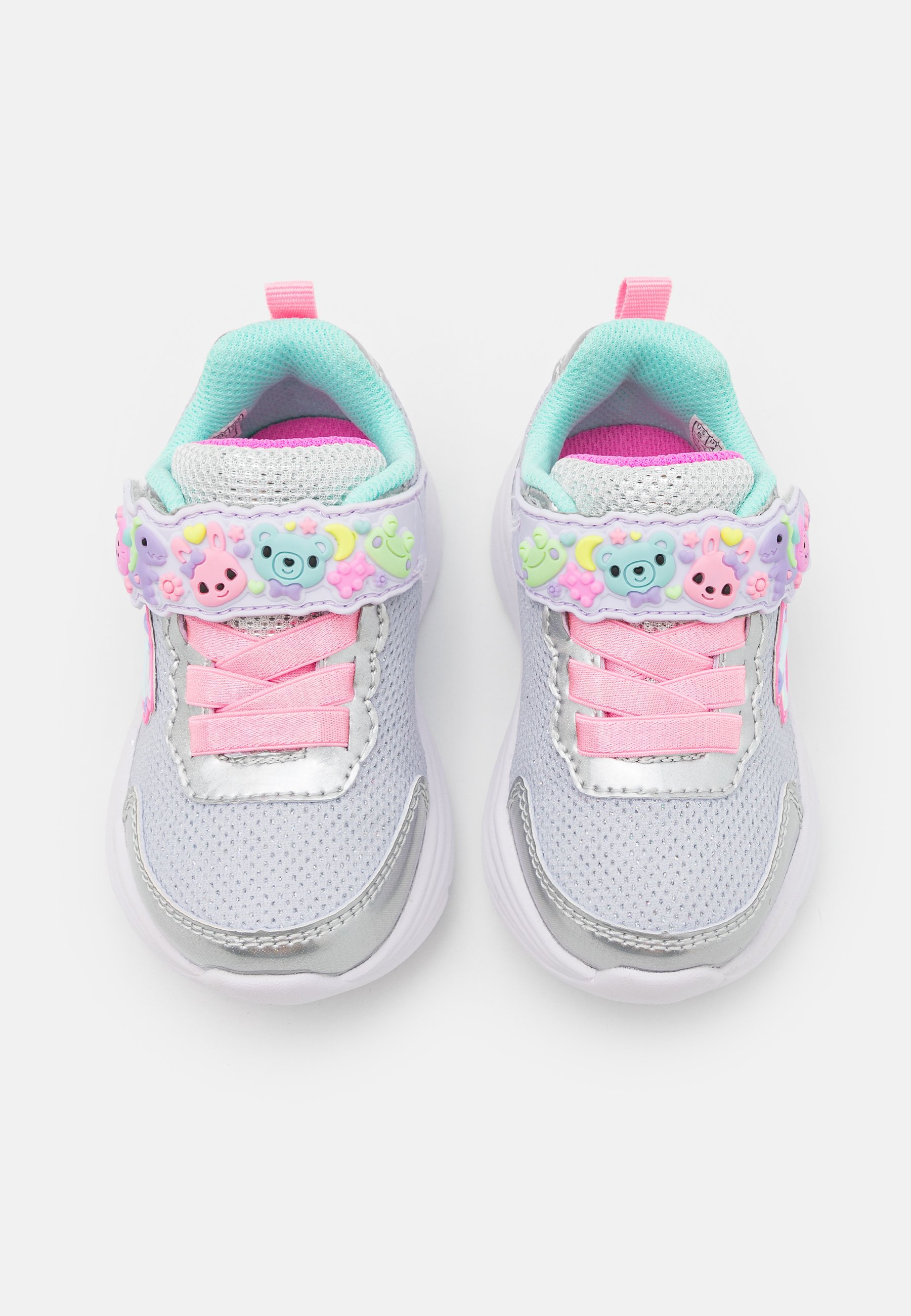 Skechers LIL DREAMERS - Sneakers - zilver/meerkleurig