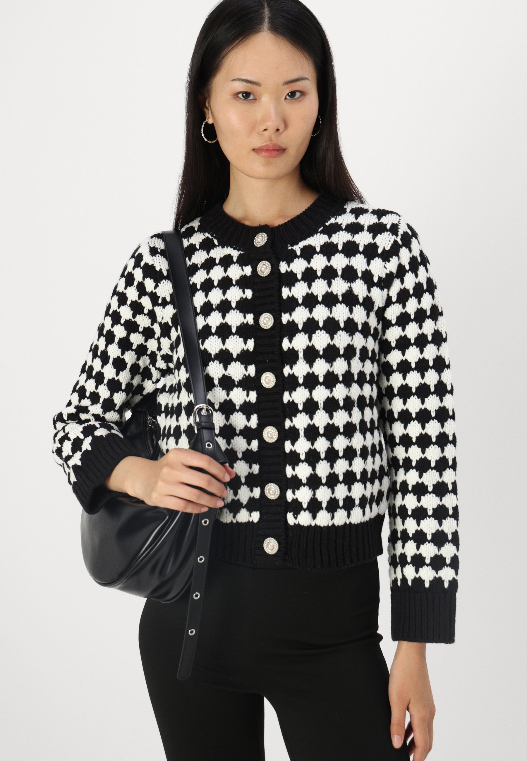 Gina Tricot BROEK - Broek - zwart