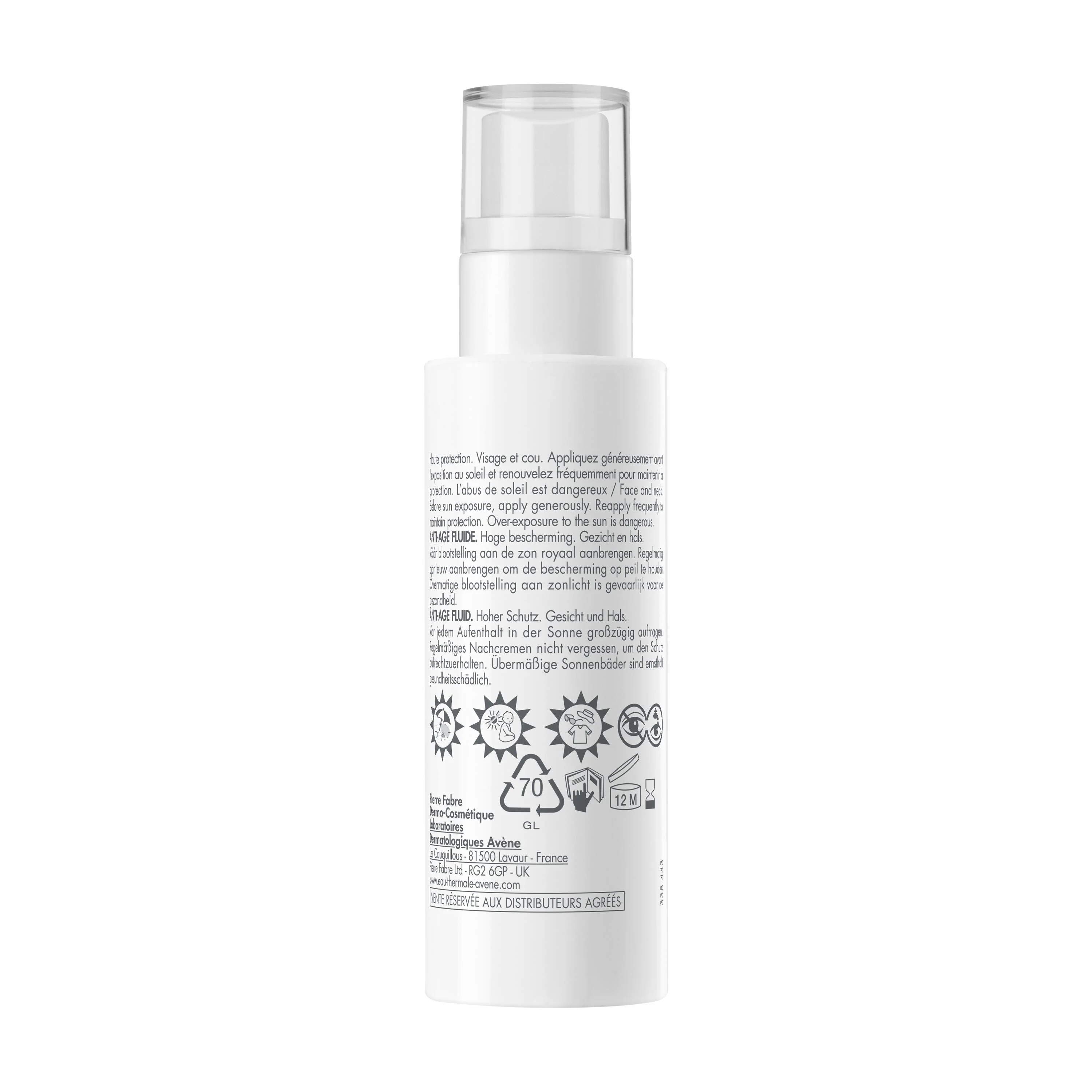 Suncare Fluido Anti-Età SPF50 - Solare viso alta prot.