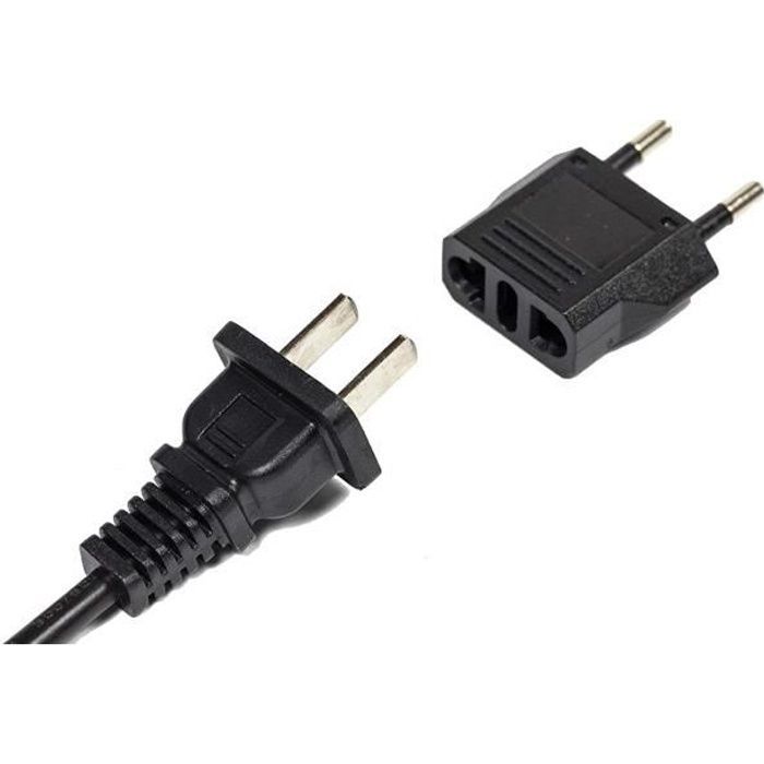 Adaptateurs secteur US Chine vers Europe (EU) France (FR) - Prise électrique INECK®