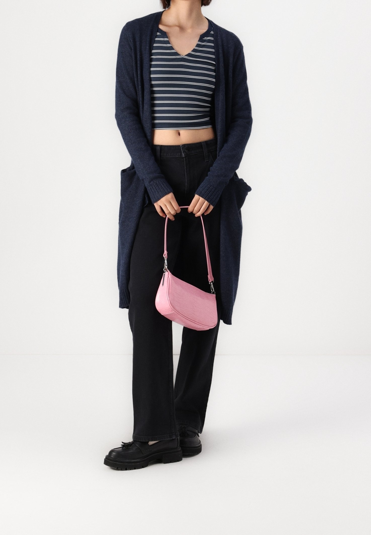 VILA Cardigan - donkerblauw