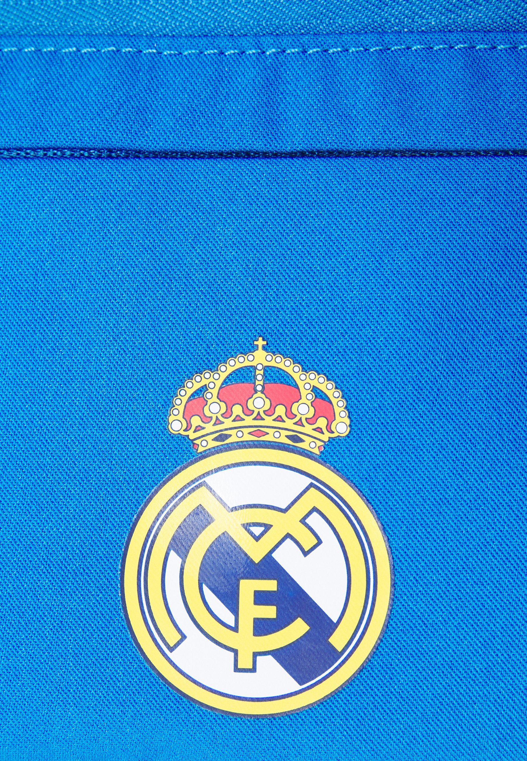 Sac banane adidas Originals REAL MADRID unisexe - Tenue de club - bleu oiseau/or vif