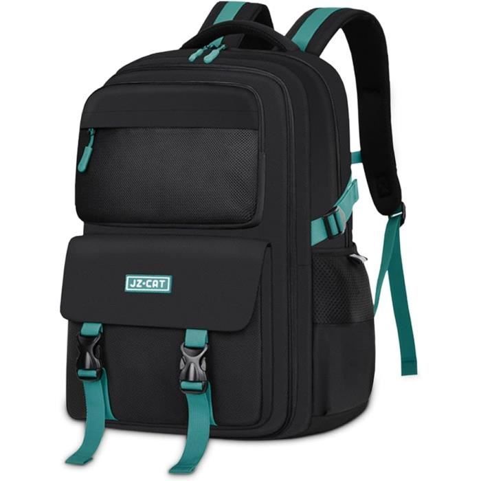 Boys' and Girls' Schoolbag, Primary School, Middle School, Elementary School Backpack, Black