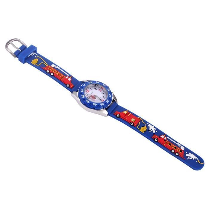 Reloj infantil SHARPHY, reloj de pulsera deportivo de silicona resistente al agua para niños y niñas, regalo de Navidad para niños, color azul.