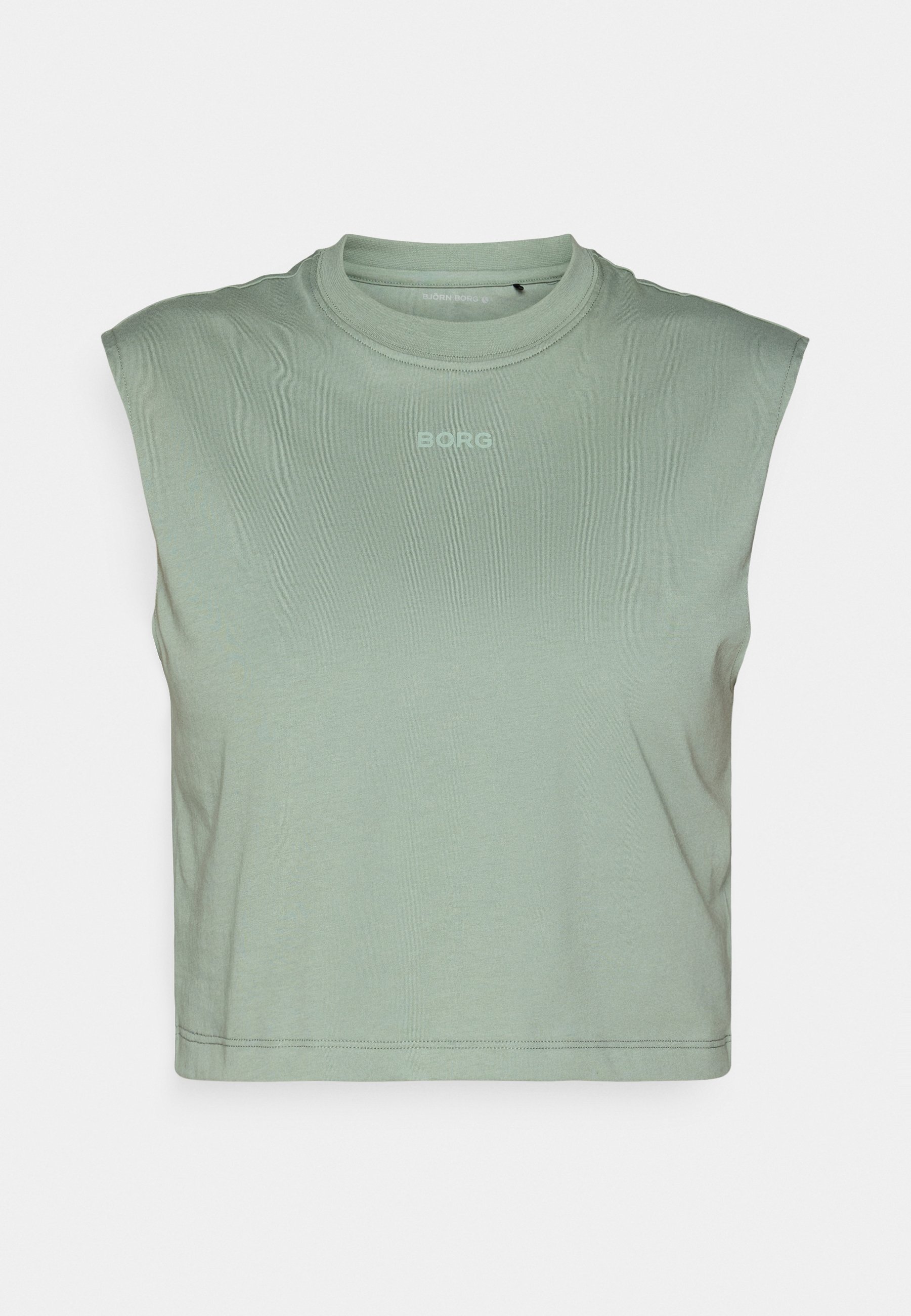 Top corto Björn Borg - Verde chiaro