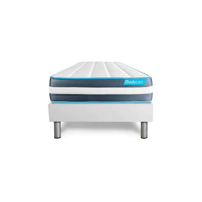 Ensemble matelas et sommier BODYFORM Mémoire de forme - BODY CARE - 90x200 cm - Ferme