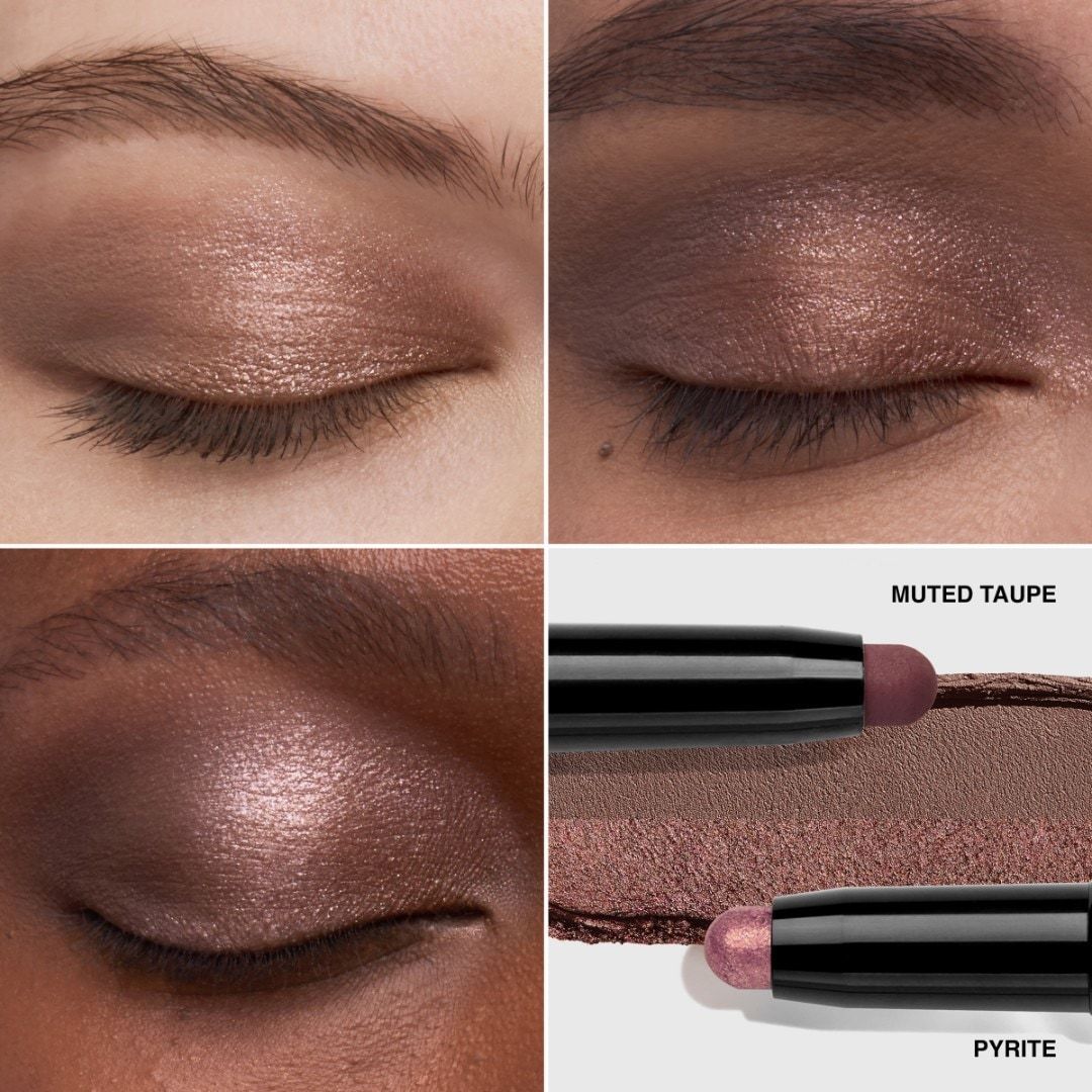Bobbi Brown dvipusis akių šešėlių pieštukas, ilgai išliekantis, kreminis – 1,6 g