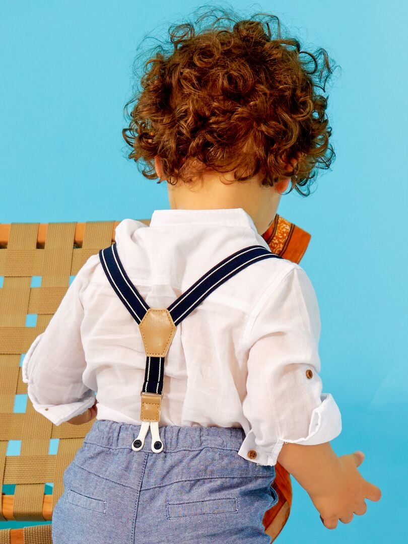 Camisa com gola Seraph - BRANCA