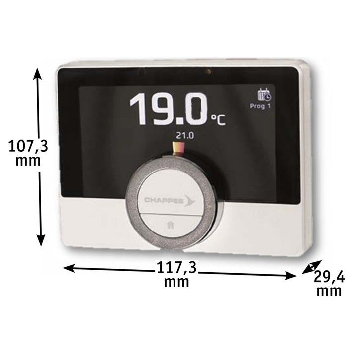 Chappee Emo Life Wired Connected Room Thermostat