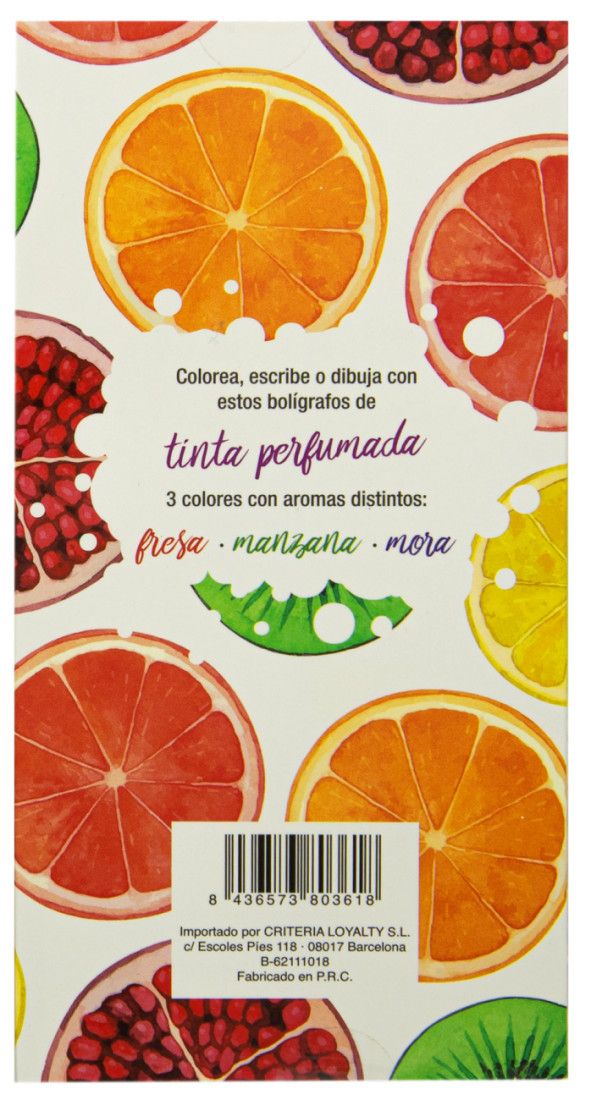 Komplet 3 dišečih pisal Pisarniški material