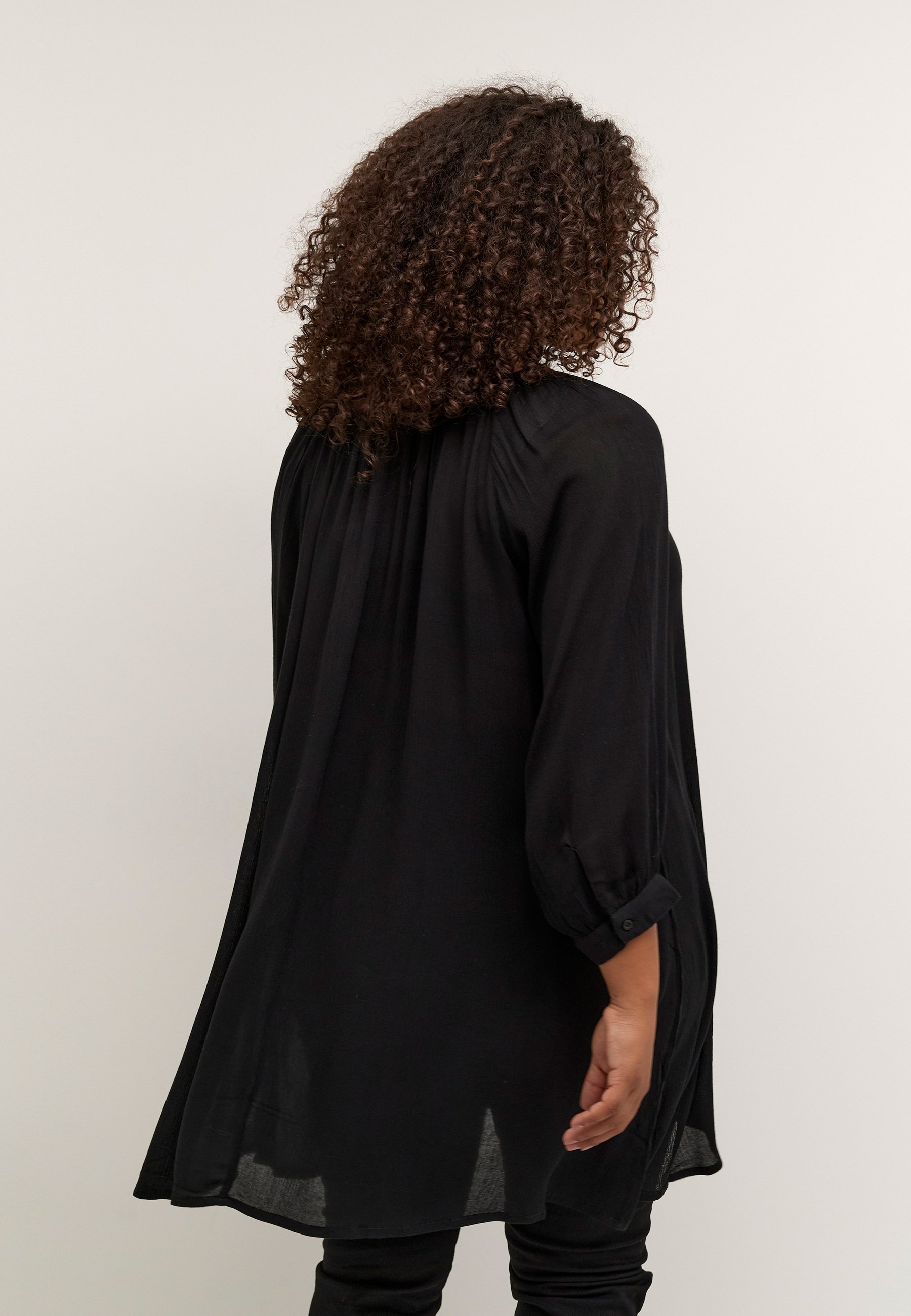Kaffe Curve Tuniek - diepzwart