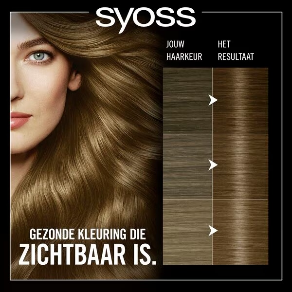 Syoss Oleo Intense 6-80 karamelės blondinės plaukų dažai