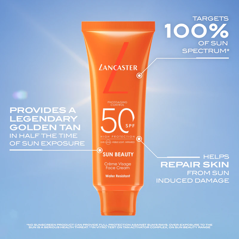 Lancaster Sun Beauty krém na tvár SPF 50