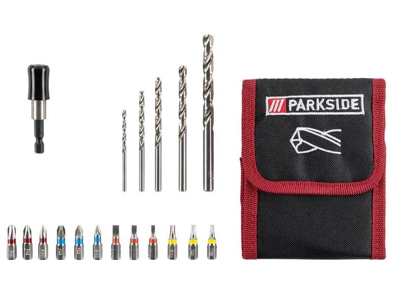 Acessórios PARKSIDE® Perçage, 18 peças
