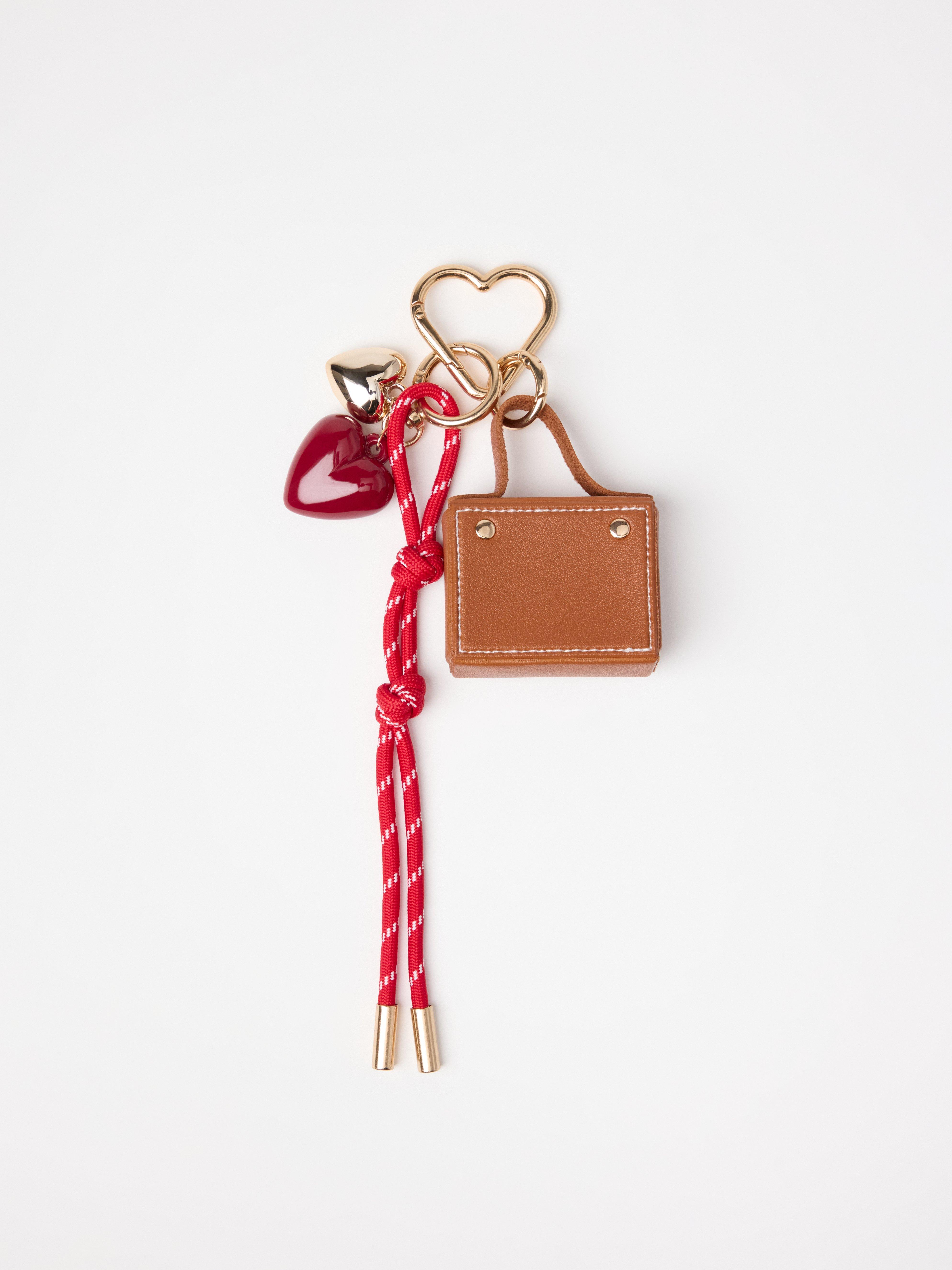 Décoration de sac rouge