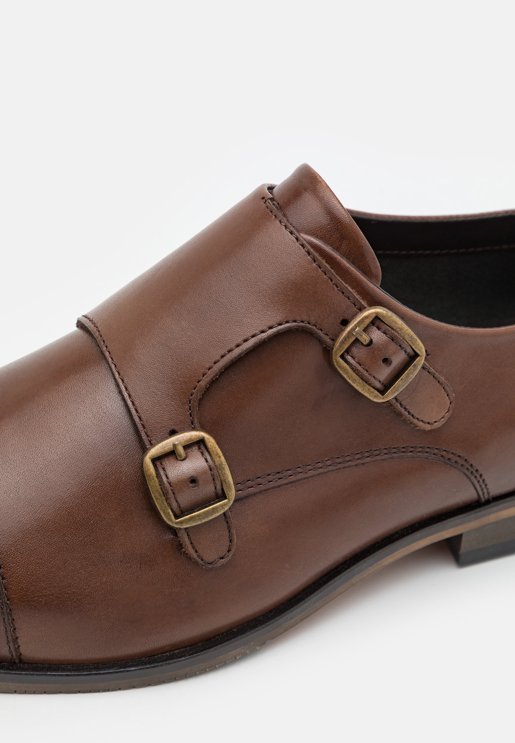 Pier One PELLE - Eleganti mocassini - marroni