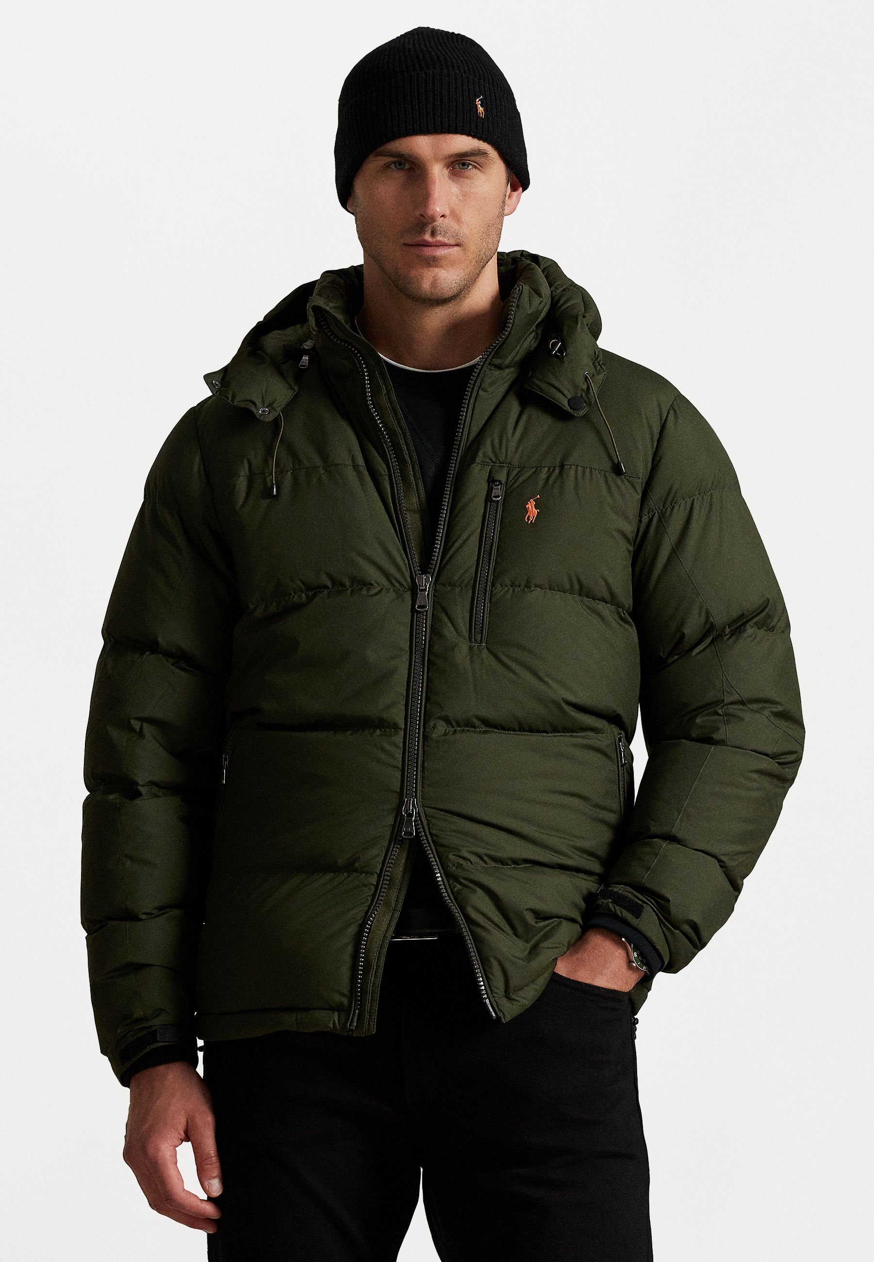 Giacca imbottita Polo Ralph Lauren Big & Tall THE GORHAM - Giacca imbottita - colore verde oliva aziendale