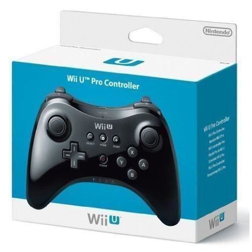 Controle Clássico do Wii, Controle Pro do Wii U, Preto