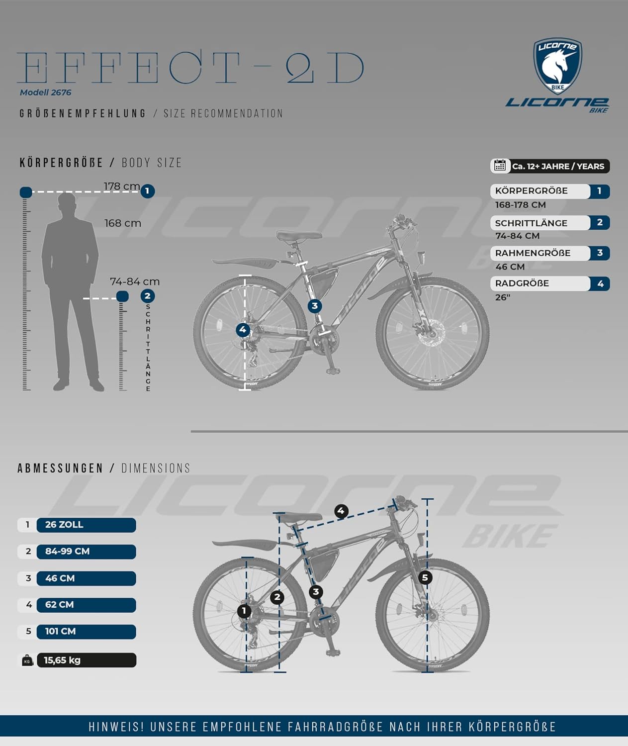 Licorne Bike Effect Premium Mountainbike
