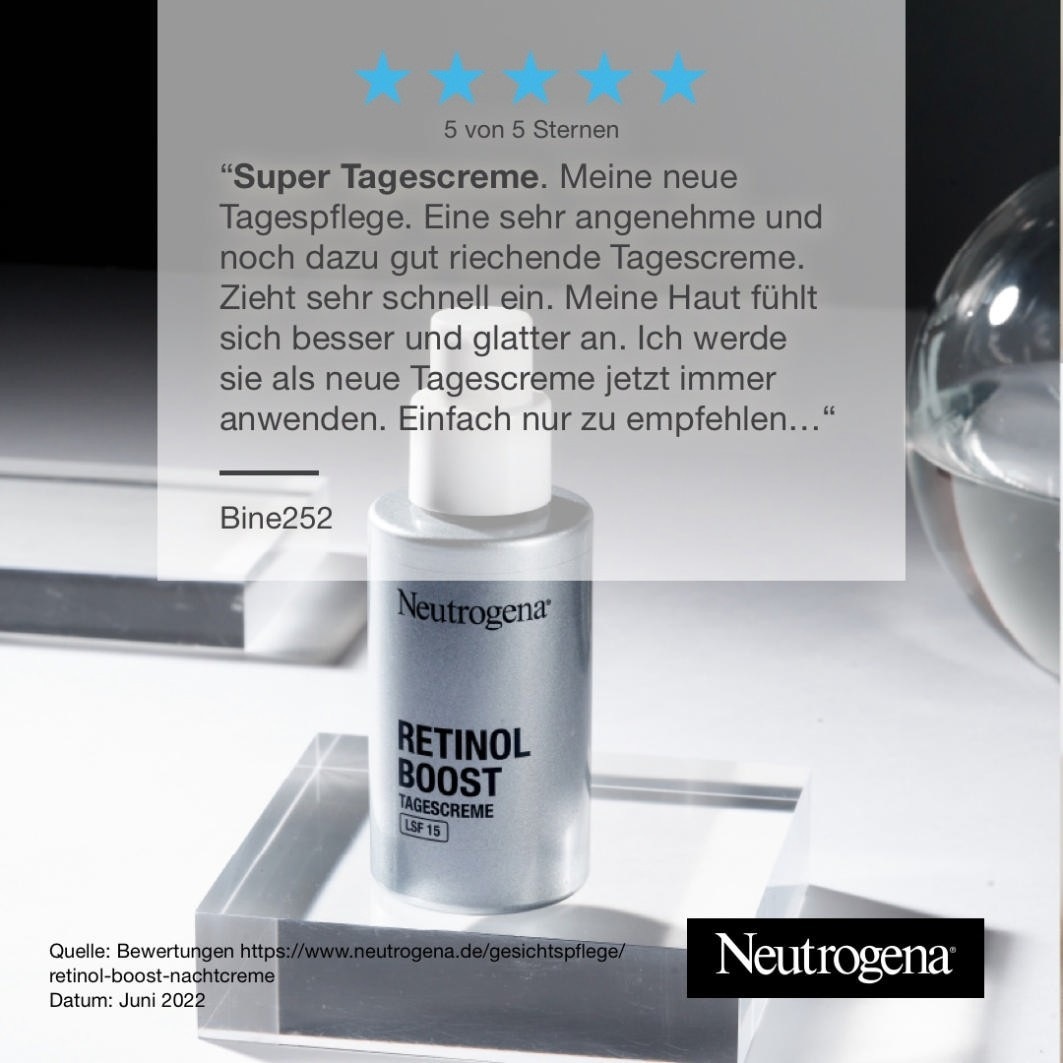 Denný krém Neutrogena Retinol Boost SPF 15 - 50 ml