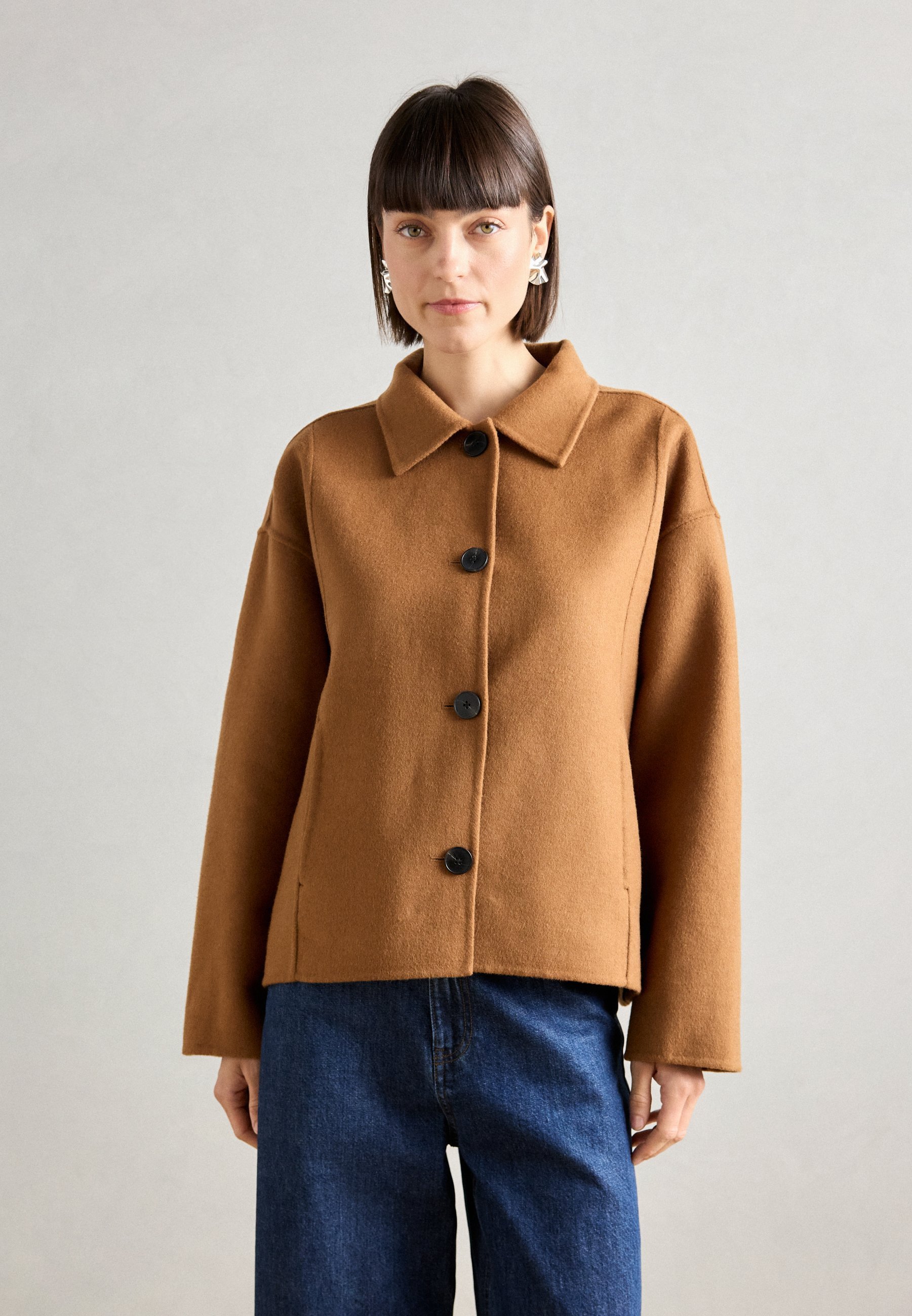 Lindex JACKET MELISSA - Kevyt takki - kameli
