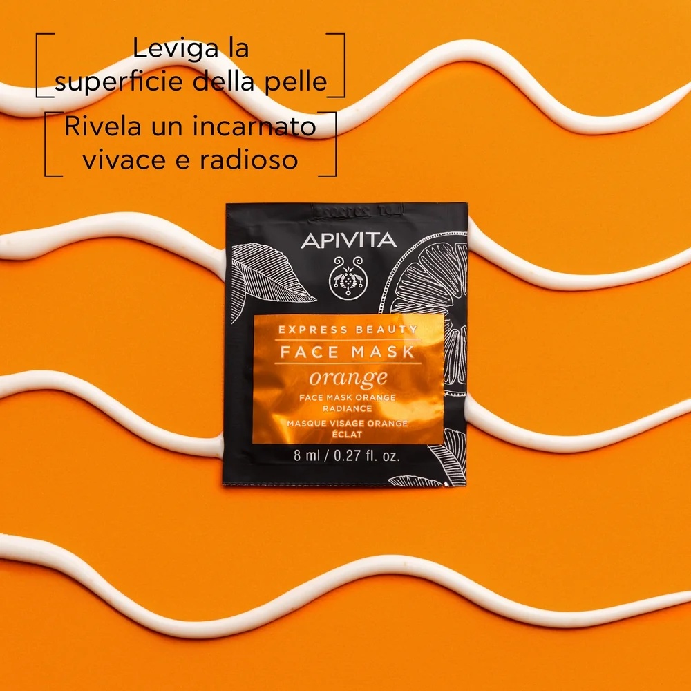 APIVITA Apivita Express Orange 2 x 8 ml verhelderend gezichtsmasker