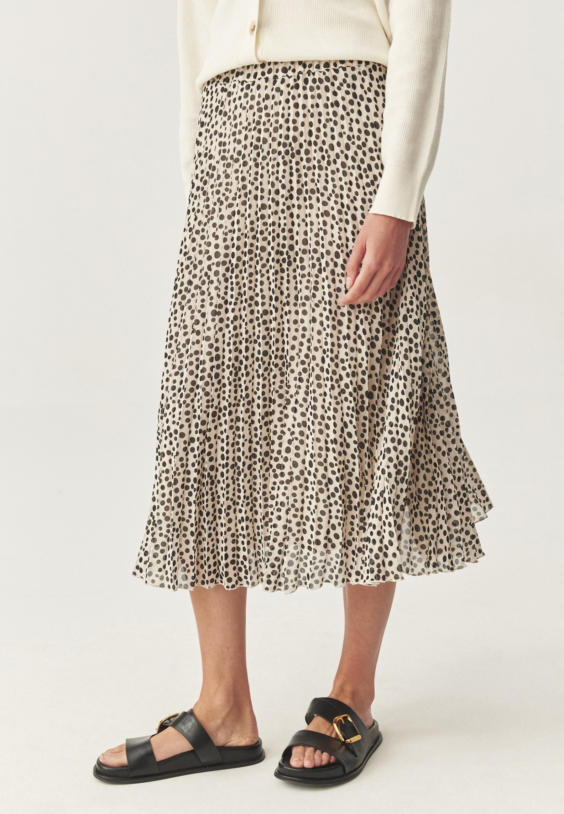 TATUUM SEMINA - A-lijn rok - beige