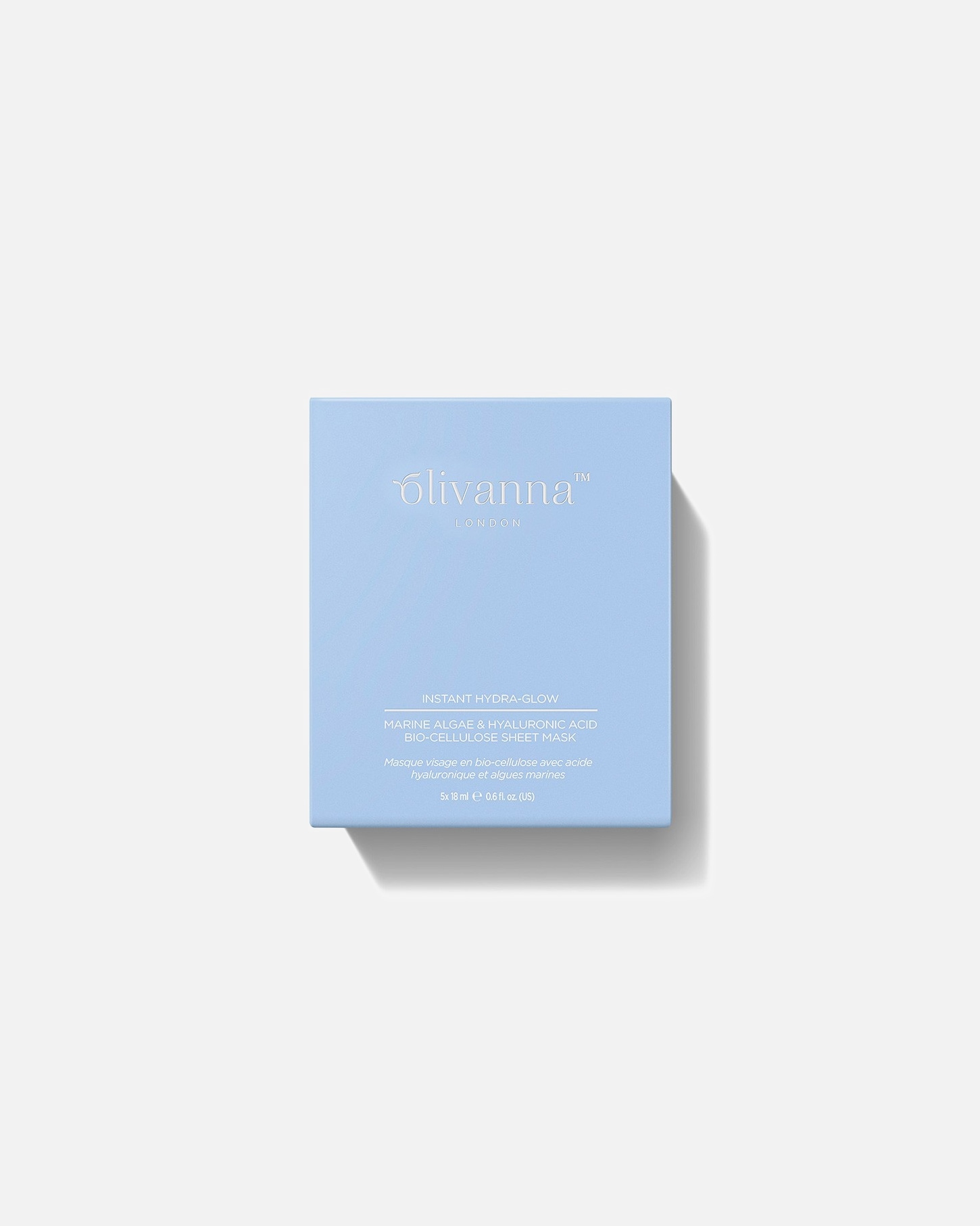 Olivanna Instant Hydra Glow Hyaluronic Acid Sheet Mask Kit