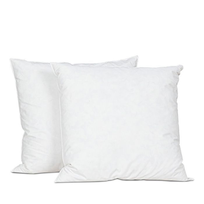 Lot de 2 oreillers Natura 60x60 cm Duvet & Plumess